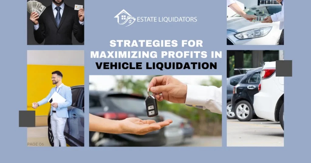 Strategies for Maximizing Profits in Vehicle Liquidation